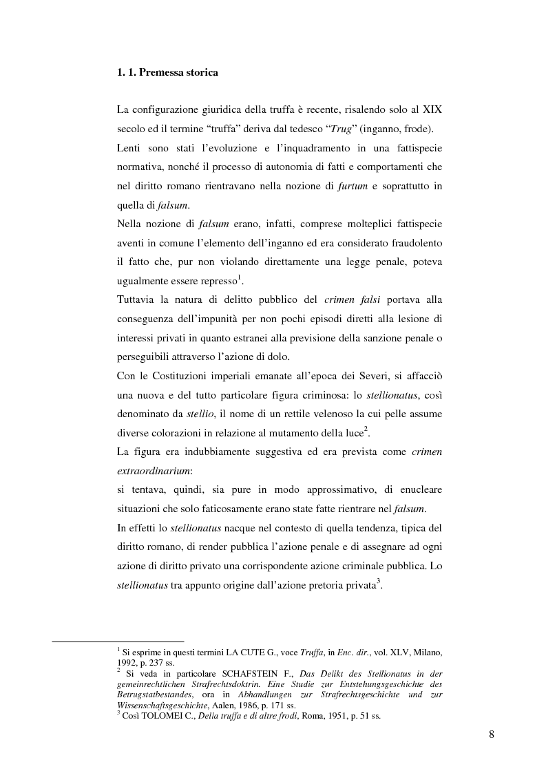 Anteprima della tesi: La frode informatica: origine, ambito di operatività ed applicazione pratica di un reato sempre più attuale., Pagina 7