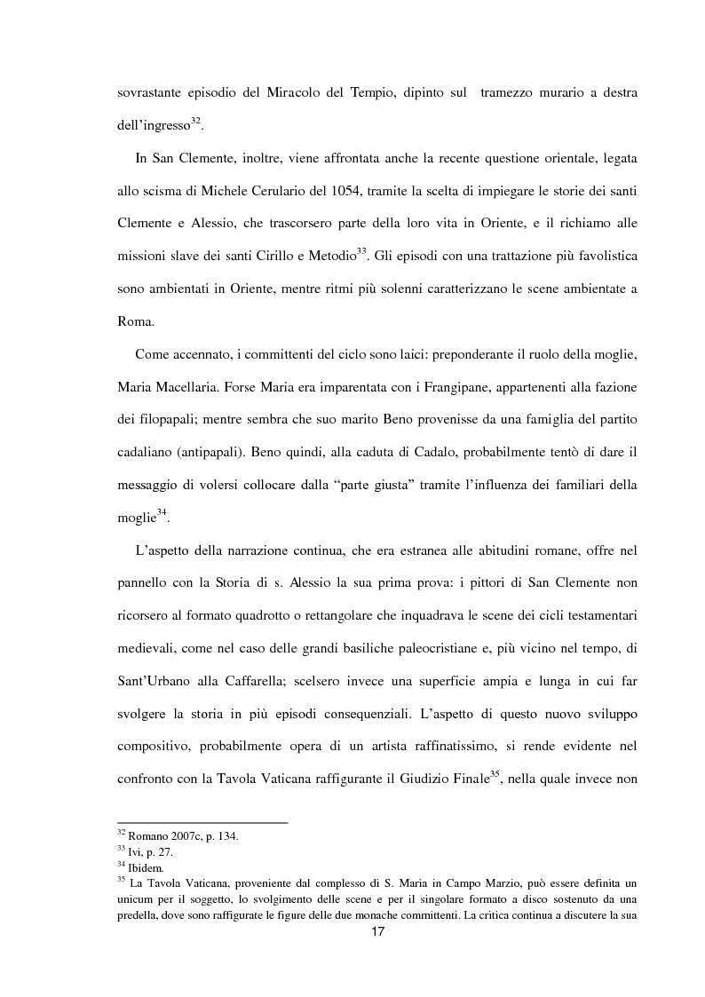 Anteprima della tesi: I dipinti murali di S. Benedetto in Piscinula a Roma, Pagina 10