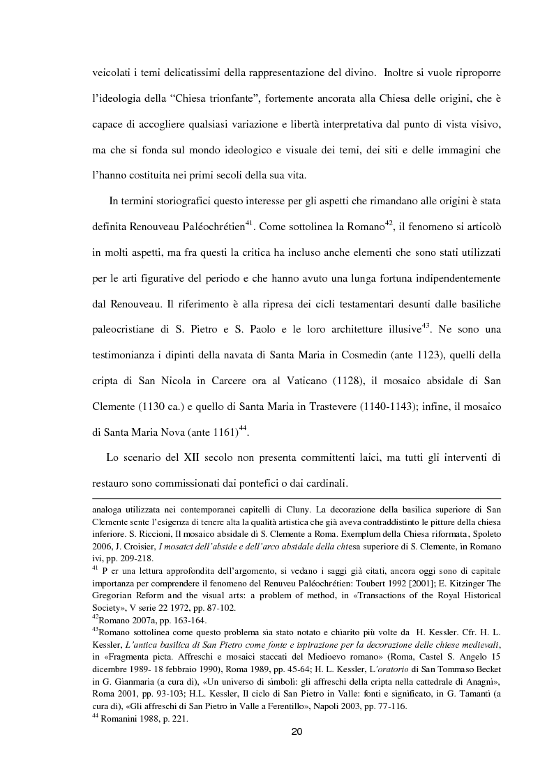 Anteprima della tesi: I dipinti murali di S. Benedetto in Piscinula a Roma, Pagina 13