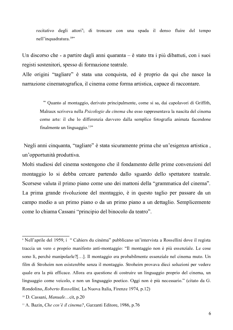 Anteprima della tesi: Il montaggio e le particolarità nel film ''Nella valle di Elah'', Pagina 5
