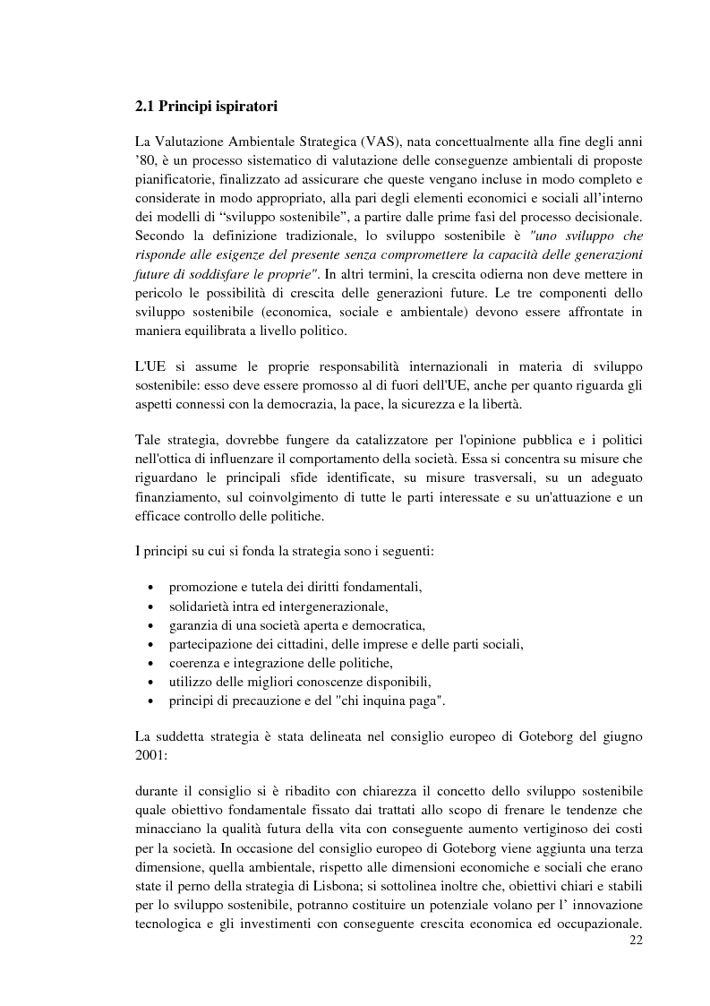 Estratto dalla tesi: Valutazione ambientale strategica del piano regolatore portuale di Cagliari