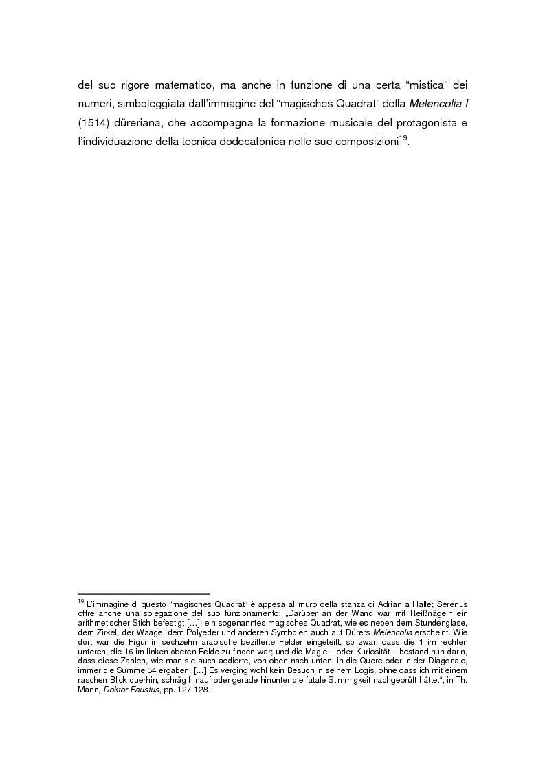 Anteprima della tesi: Thomas Mann e Adrian Leverkühn. L’ideazione del romanzo «Doktor Faustus» tra Wagner, Adorno e Schönberg, Pagina 9
