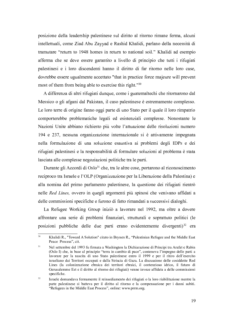 Anteprima della tesi: Identità, marginalizzazione e conflitto nei campi profughi palestinesi in Libano. Il campo di Nahr el-Bared., Pagina 11