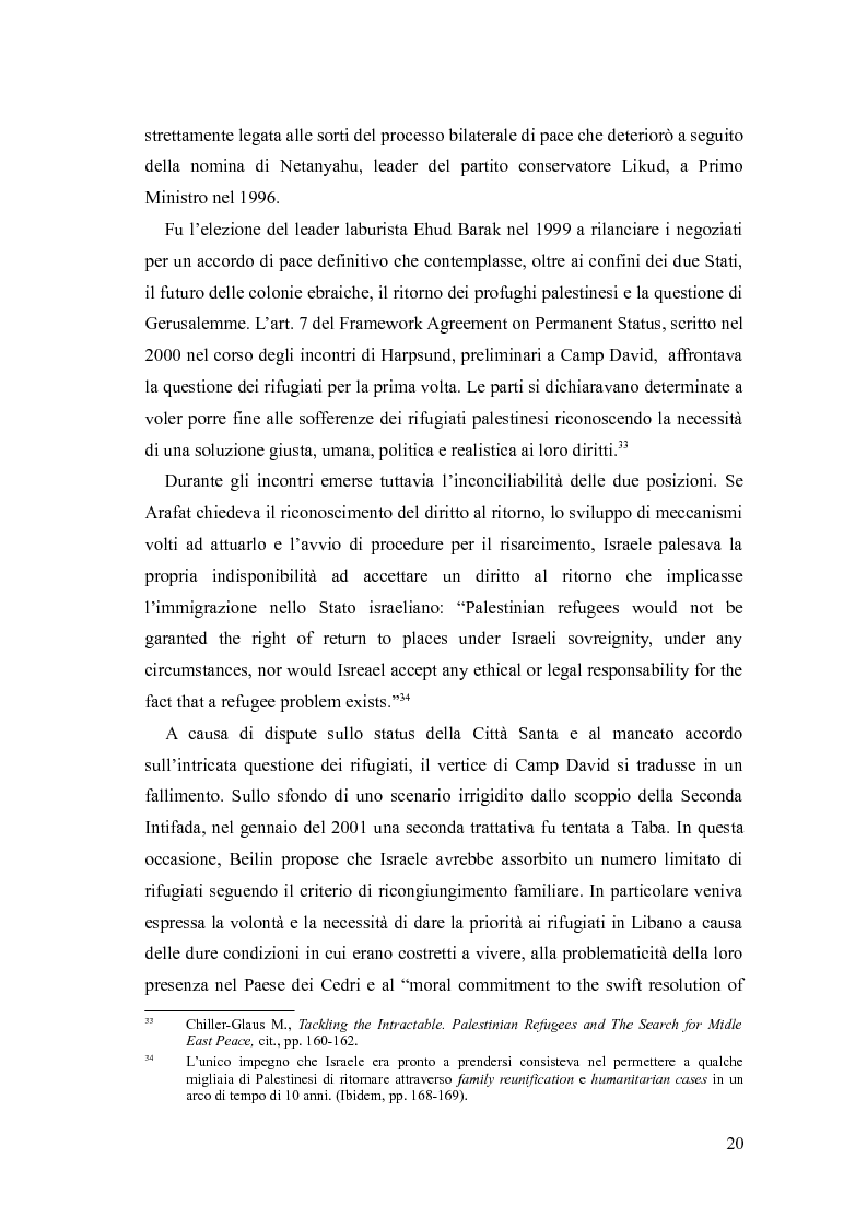Anteprima della tesi: Identità, marginalizzazione e conflitto nei campi profughi palestinesi in Libano. Il campo di Nahr el-Bared., Pagina 12