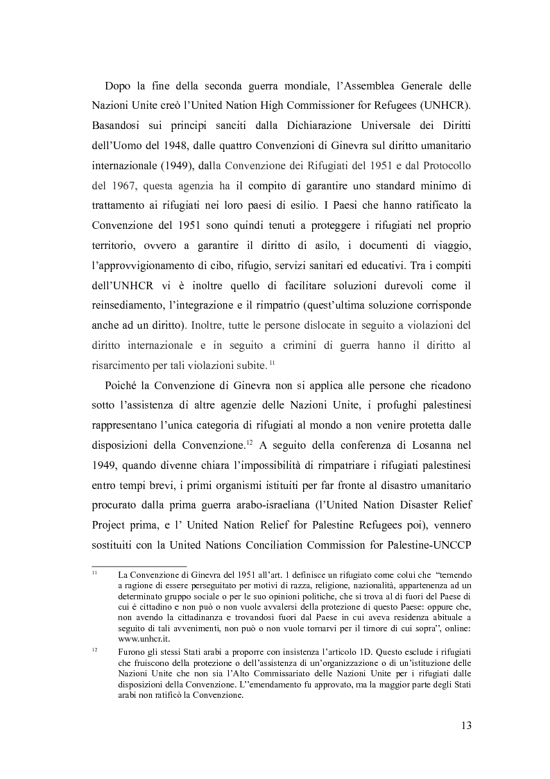 Anteprima della tesi: Identità, marginalizzazione e conflitto nei campi profughi palestinesi in Libano. Il campo di Nahr el-Bared., Pagina 5