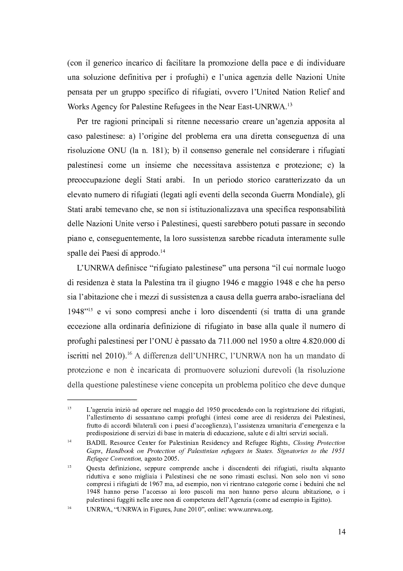 Anteprima della tesi: Identità, marginalizzazione e conflitto nei campi profughi palestinesi in Libano. Il campo di Nahr el-Bared., Pagina 6