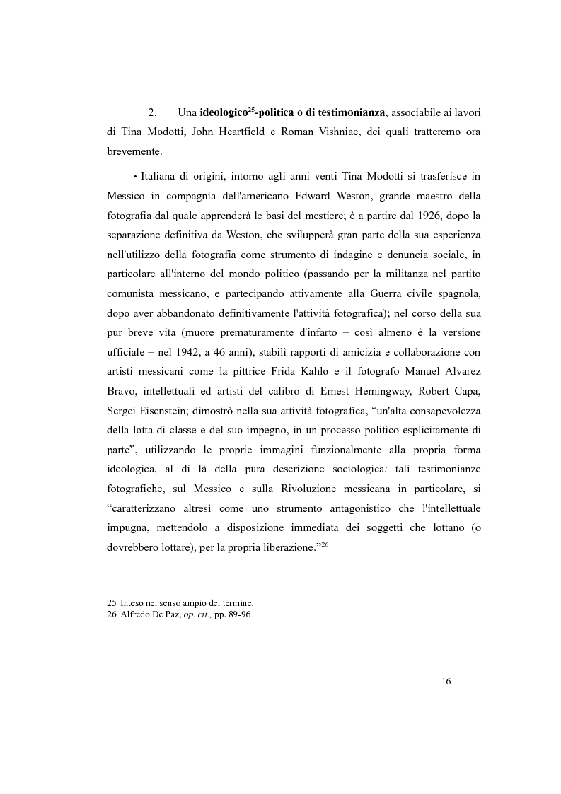 Anteprima della tesi: Dietro l'immagine: uno sguardo sociologico sul fotogiornalismo, Pagina 11