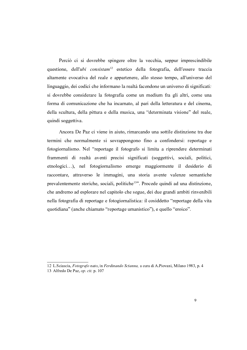 Anteprima della tesi: Dietro l'immagine: uno sguardo sociologico sul fotogiornalismo, Pagina 4