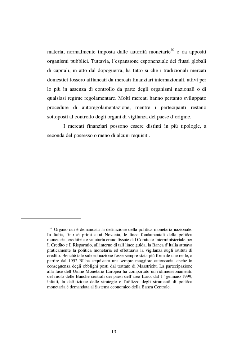 Anteprima della tesi: Le scelte di investimento e la gestione di portafoglio, Pagina 14