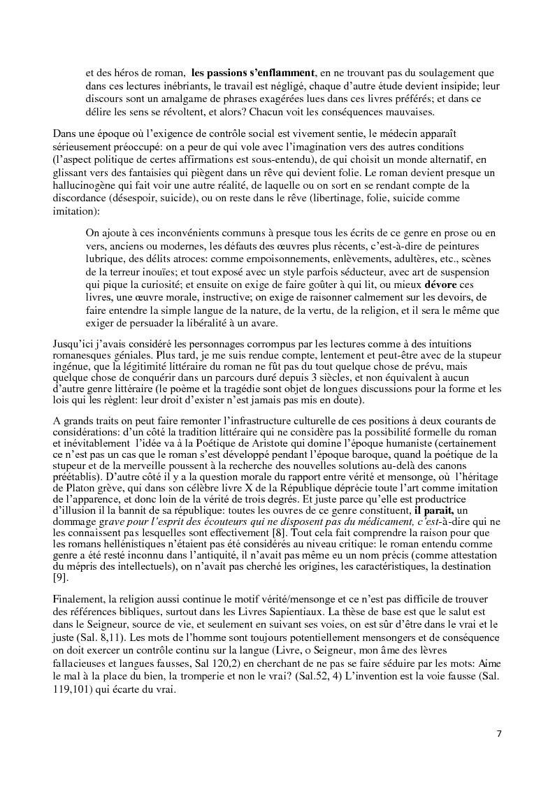 Anteprima della tesi: Le roman corrupteur. Pour et contre le roman en Italie entre XVIIIème et XIXème siècle, Pagina 4