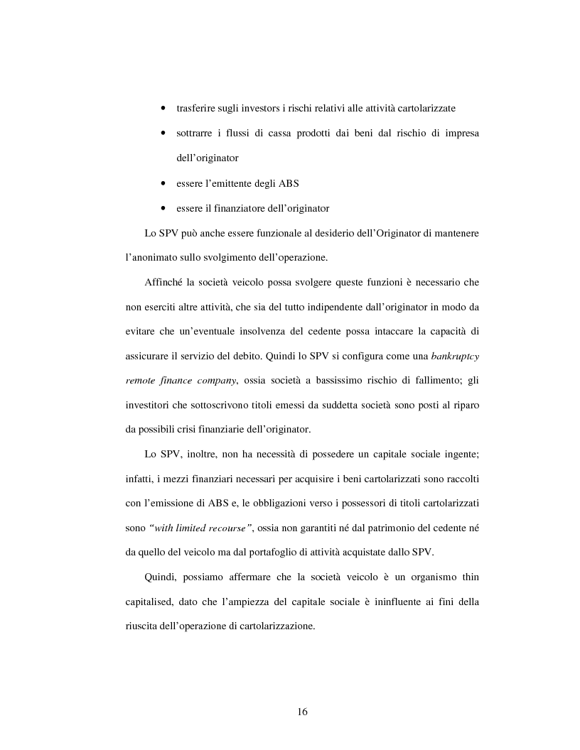 Anteprima della tesi: Strumenti di finanza strutturata: securitisation e covered bond, Pagina 13