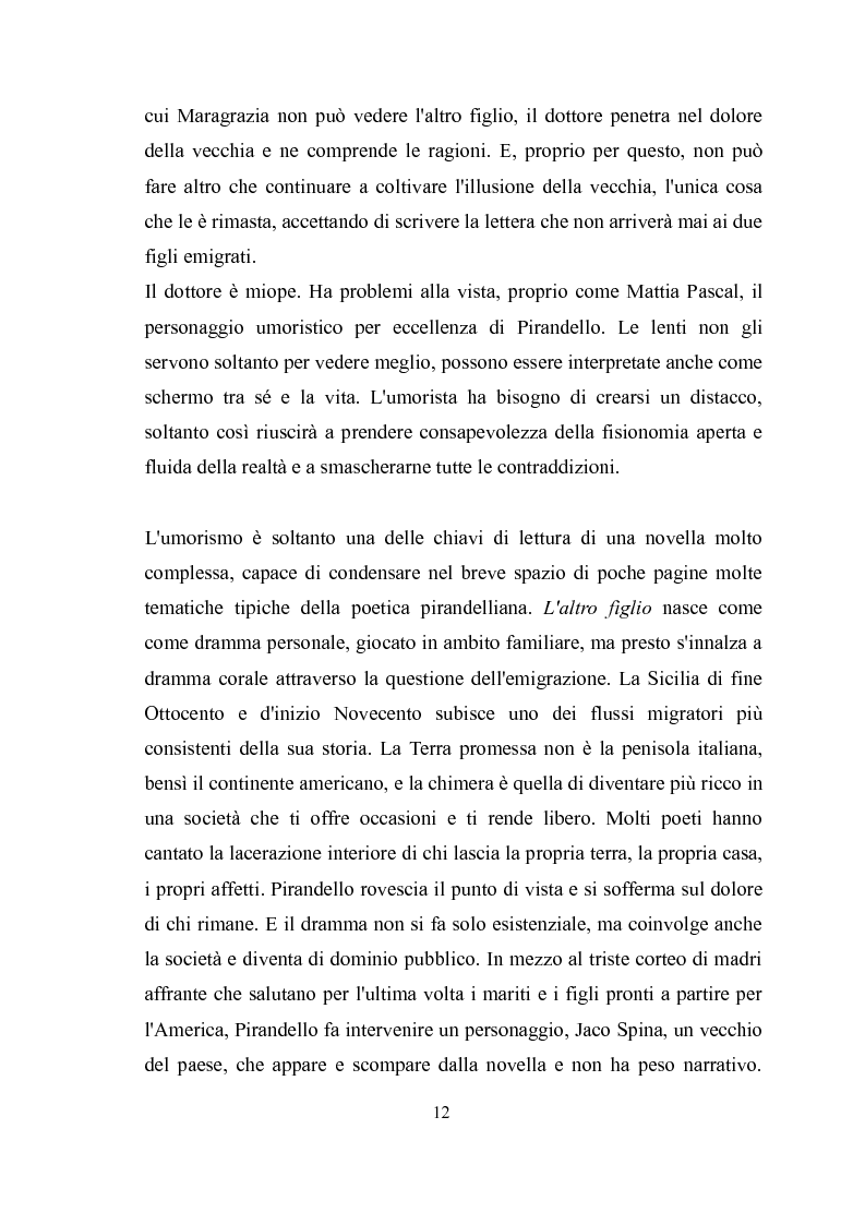 Anteprima della tesi: ''Kaos'' e ''Tu ridi'': i fratelli Taviani interpretano Luigi Pirandello, Pagina 11