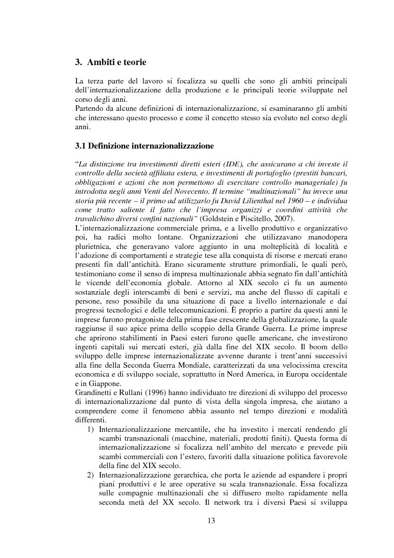 Anteprima della tesi: International Manufacturing: una review della letteratura, Pagina 6