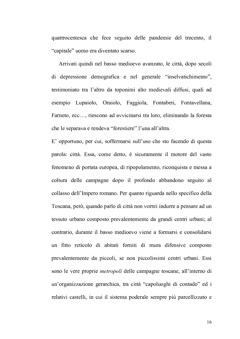 Anteprima della tesi: Il Contratto di Mezzadria nella Legislazione Statutaria Toscana tra XIII e XIV Secolo, Pagina 11