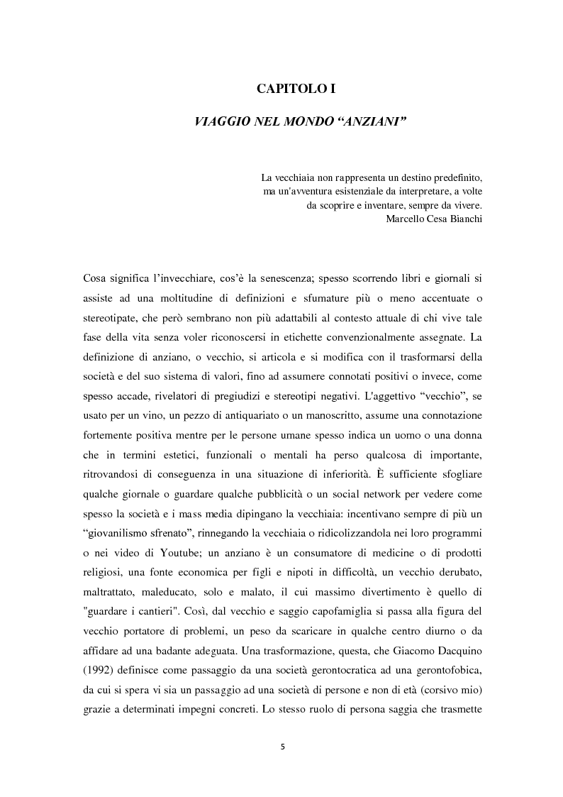 Anteprima della tesi: Percorsi di partecipazione over 60 : un contributo di ricerca empirica nel territorio di Cesena, Pagina 6