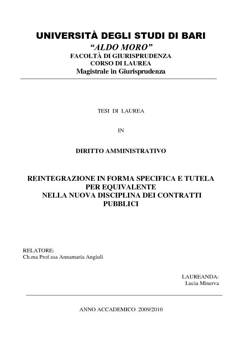 Offerte Di Lavoro Bari Per Laureati In Giurisprudenza