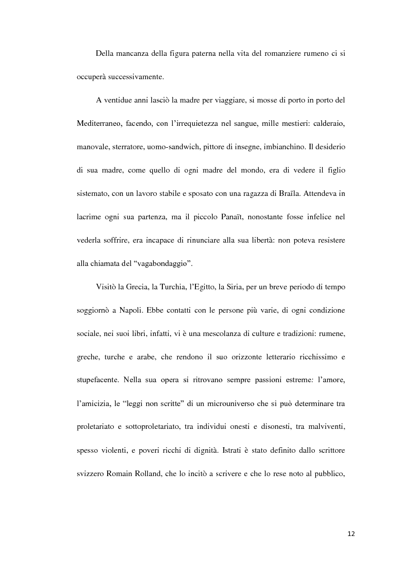 Anteprima della tesi: La metonimia in Kyra Kyralina di Panait Istrati, Pagina 10
