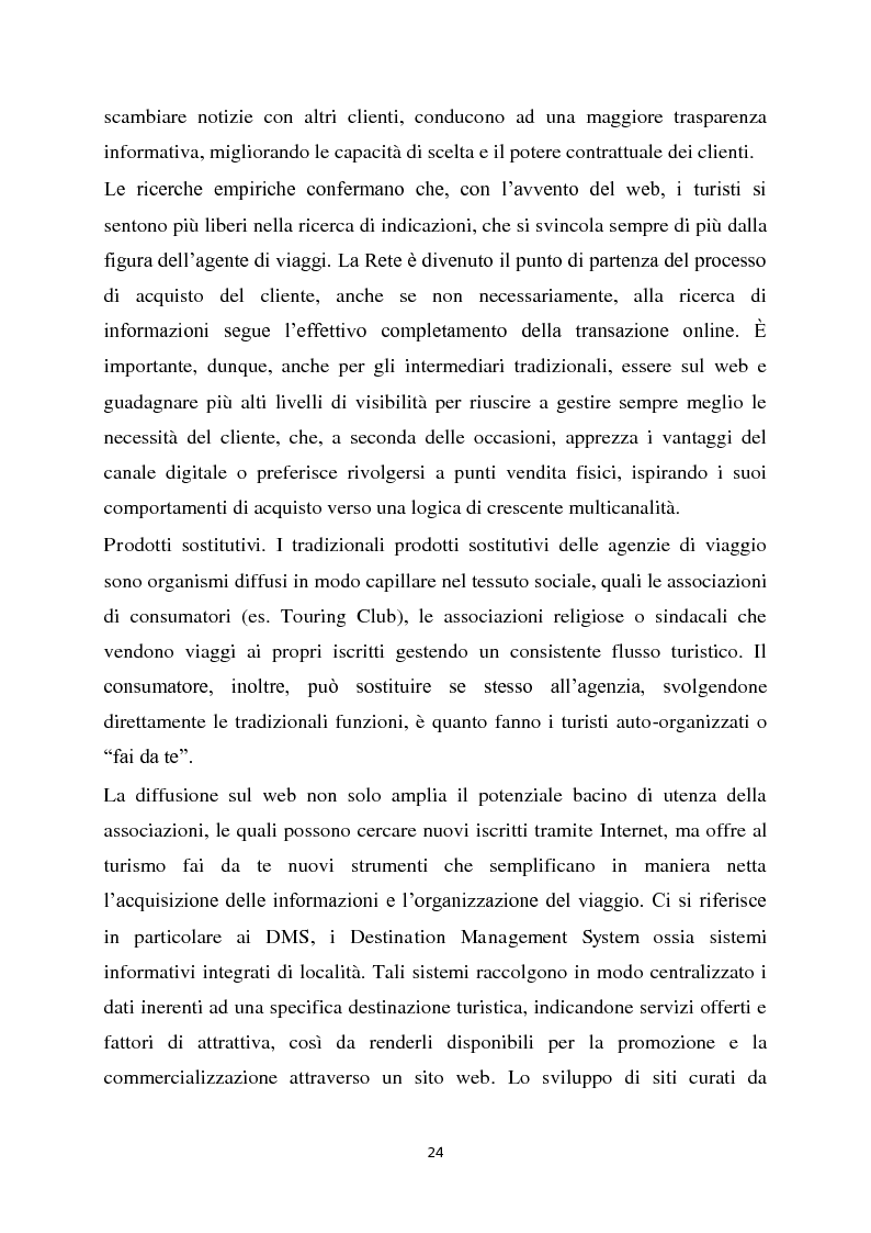 Estratto dalla tesi: Il turismo e la rete: gli effetti della rivoluzione digitale sulla distribuzione dei prodotti turistici