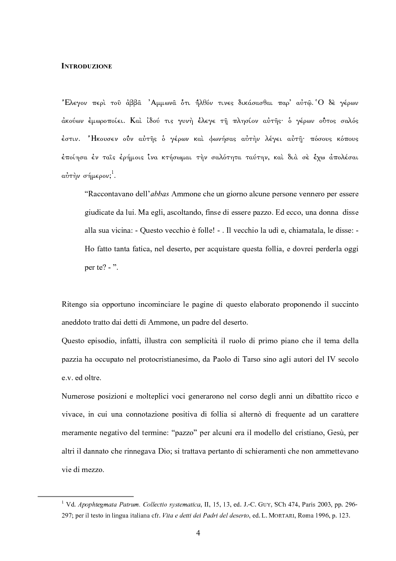 Anteprima della tesi: STULTILOQUIUM. Studio sul termine moria nella letteratura cristiana antica, Pagina 2