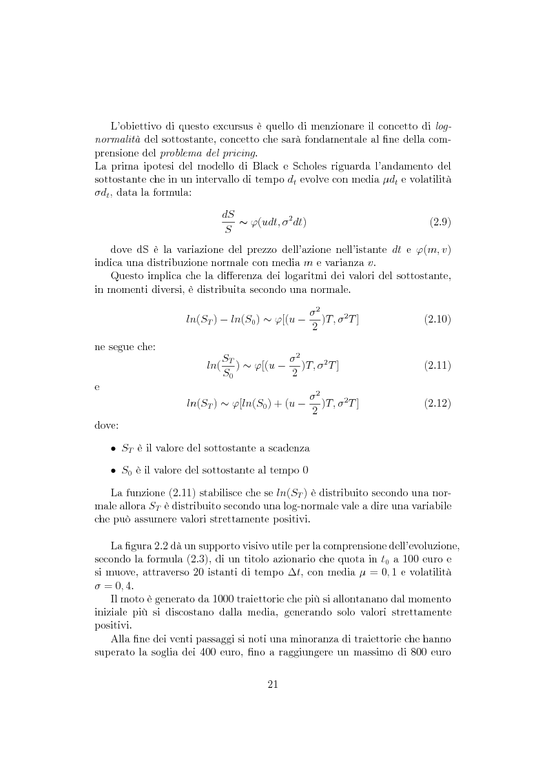 Anteprima della tesi: Opzioni asiatiche: tecniche di valutazione, Pagina 13
