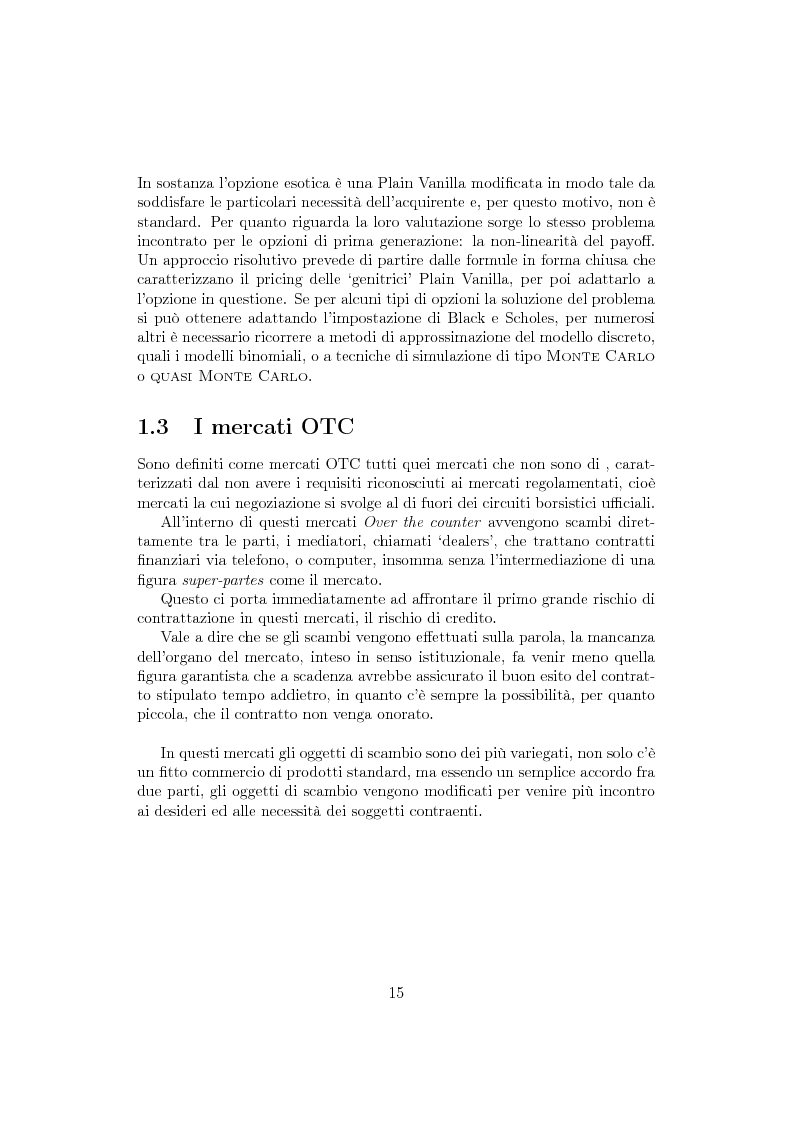Anteprima della tesi: Opzioni asiatiche: tecniche di valutazione, Pagina 7