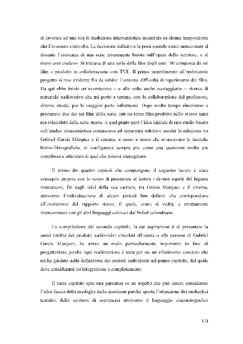 Anteprima della tesi: «El cuentero nace, no se hace» Gabriel García Márquez tra letteratura e cinema, Pagina 3