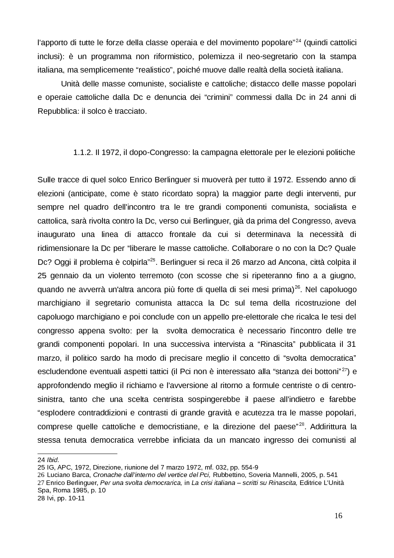 Anteprima della tesi: Berlinguer e i Cattolici 1972-84, Pagina 13