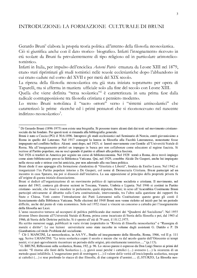 Anteprima della tesi: Linee di filosofia politica in Gerardo Bruni, Pagina 3