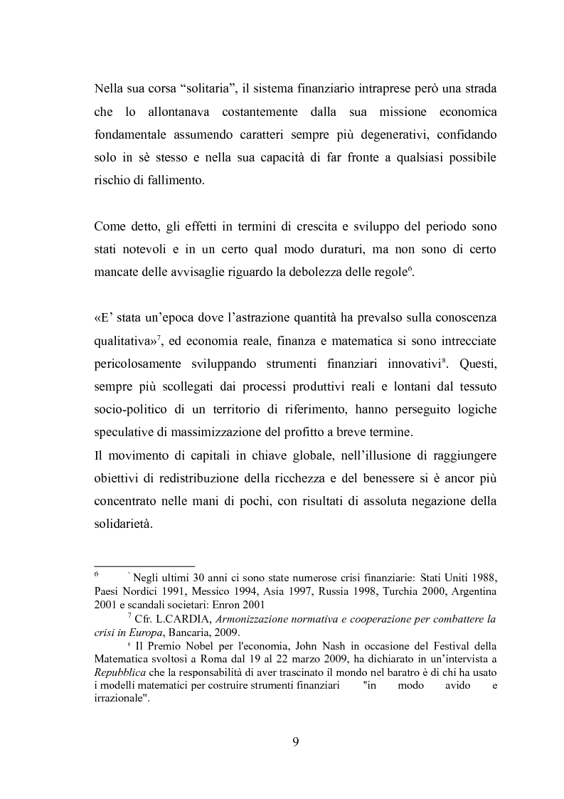 Anteprima della tesi: Un' analisi gius-economica dei nuovi problemi del processo di integrazione europea: dalla crisi all'eurosclerosi, Pagina 8