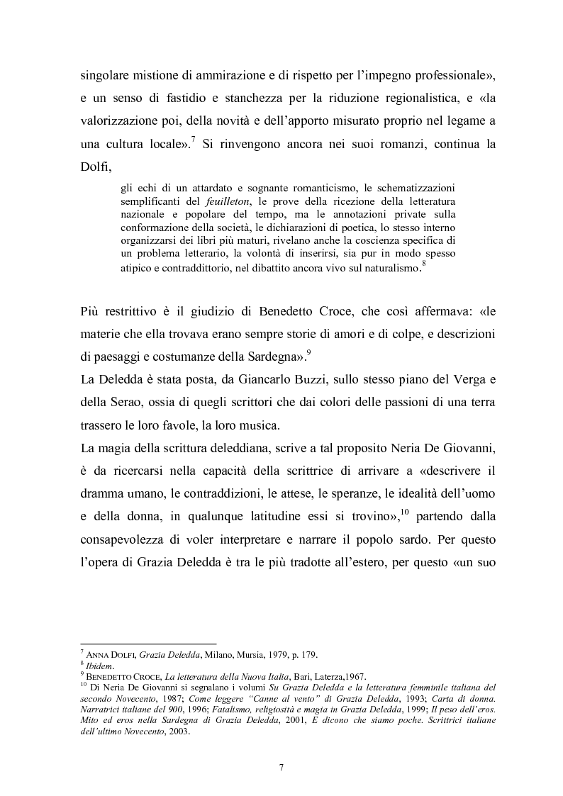 Anteprima della tesi: Grazia Deledda e la terza pagina del "Corriere della Sera'" (1909-1936), Pagina 5