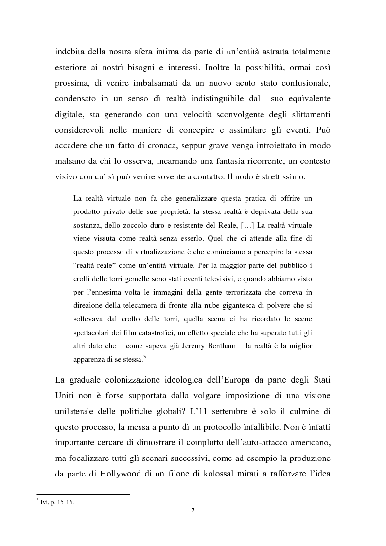 Anteprima della tesi: L'interazione del soggetto con il Cyberspazio. L'asse Lévy - Zizek - Lacan, Pagina 6