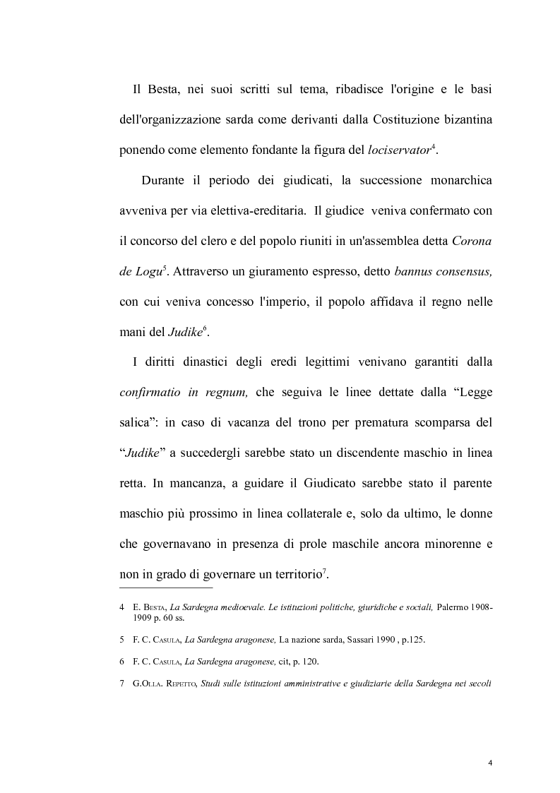Anteprima della tesi: Condizione della donna nell'ordinamento giuridico romano e nella Carta de Logu d'Arborea, Pagina 3