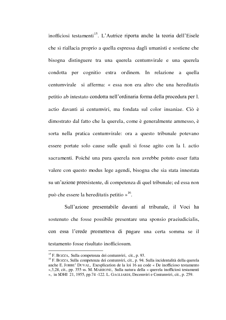Anteprima della tesi: Ruolo e competenze dei centumviri nel sistema giuridico romano, Pagina 11