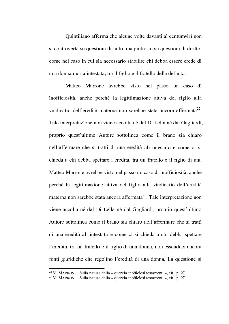 Anteprima della tesi: Ruolo e competenze dei centumviri nel sistema giuridico romano, Pagina 15