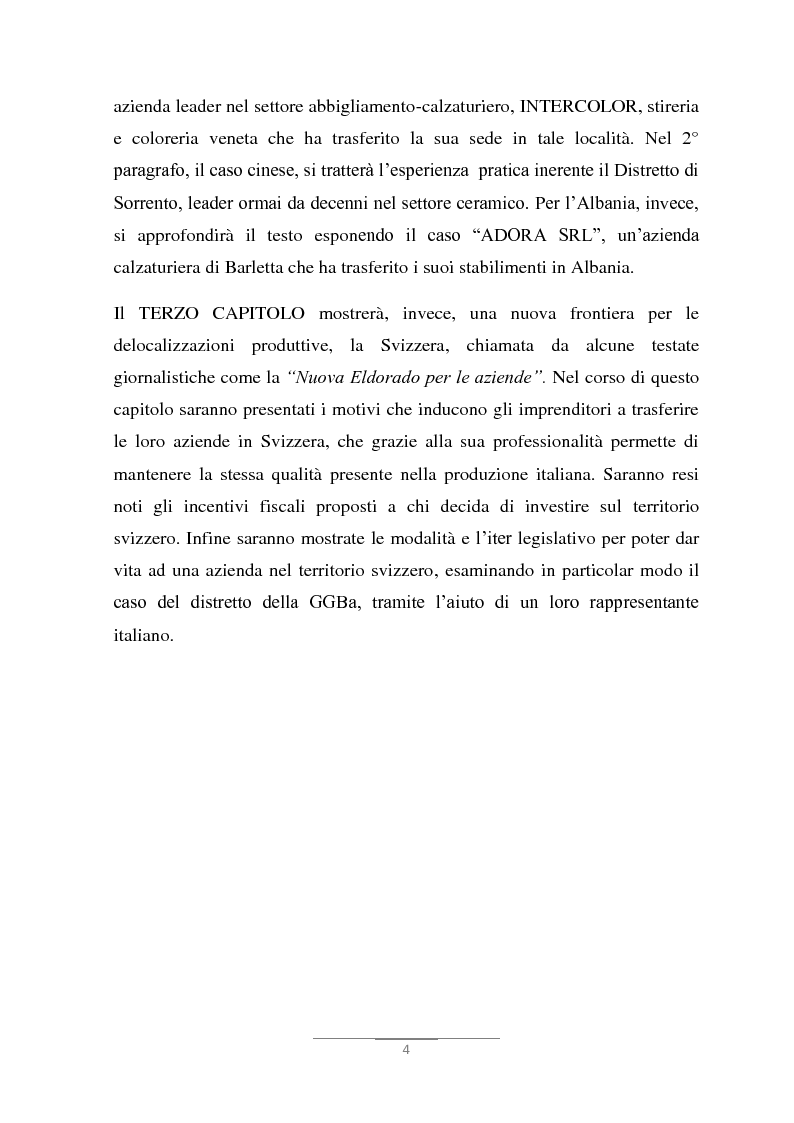 Anteprima della tesi: La delocalizzazione produttiva: analisi di casi, Pagina 3