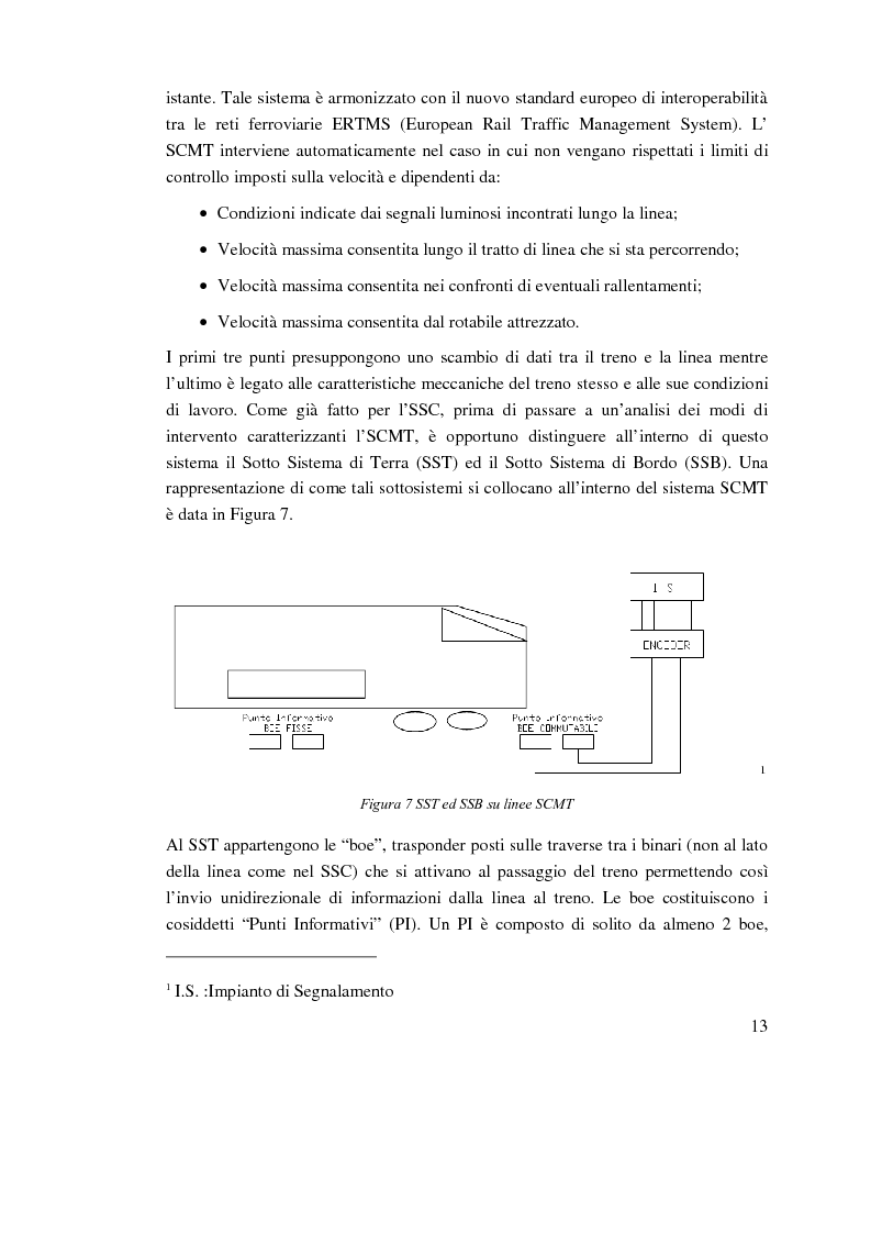 Anteprima della tesi: Una piattaforma per il monitoraggio delle prestazioni del sistema europeo di sicurezza ERTMS/ETCS per il distanziamento treni per le linee AV/AC italiane, Pagina 10
