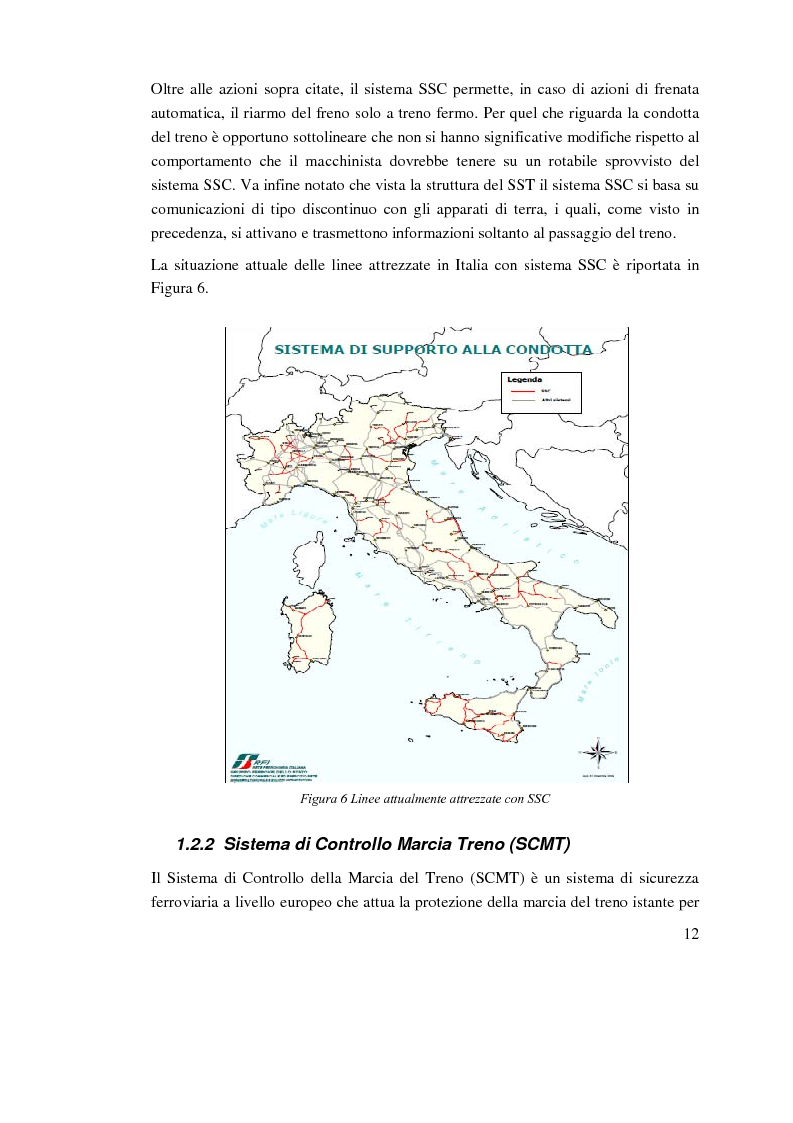Anteprima della tesi: Una piattaforma per il monitoraggio delle prestazioni del sistema europeo di sicurezza ERTMS/ETCS per il distanziamento treni per le linee AV/AC italiane, Pagina 9