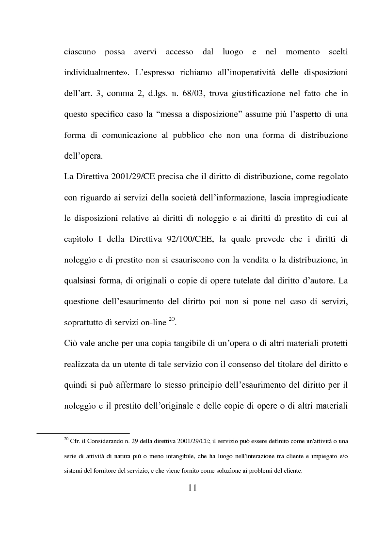 Anteprima della tesi: Sfruttamento dell'opera mediante licenza del diritto d'autore, Pagina 12