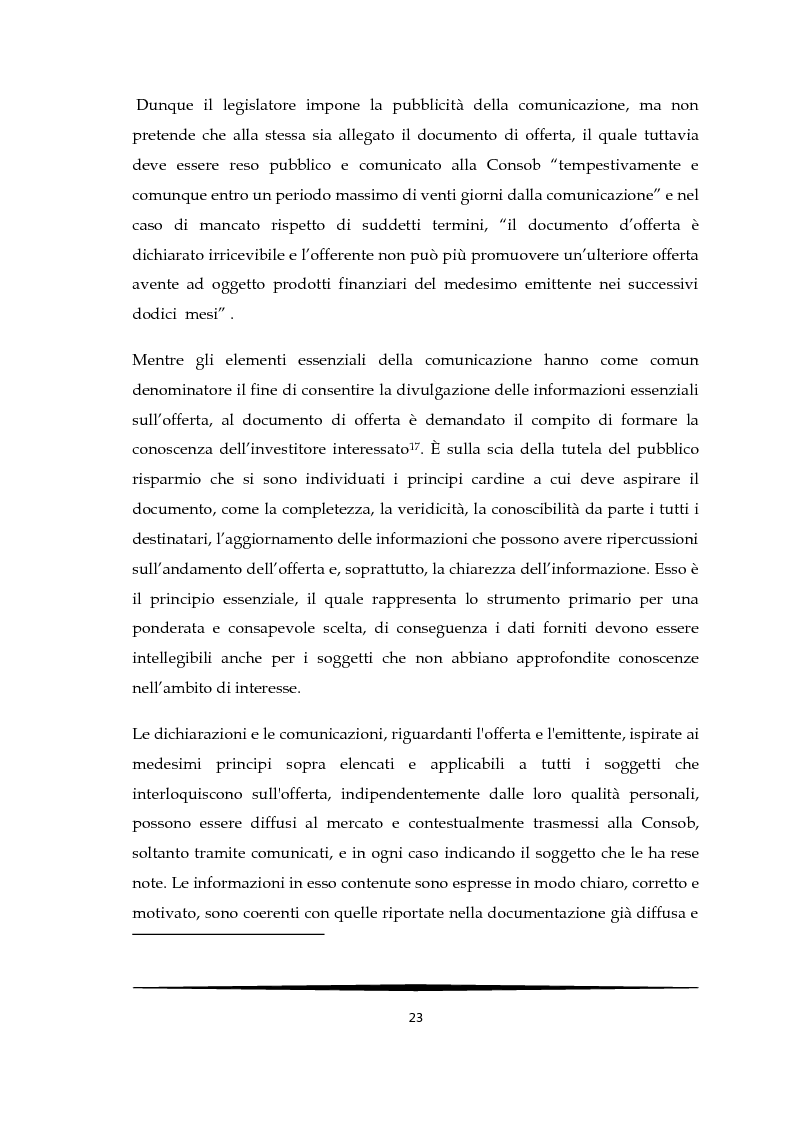 Anteprima della tesi: I takeover e i nuovi orizzonti delle tecniche di difesa: il caso Parmalat, Pagina 16