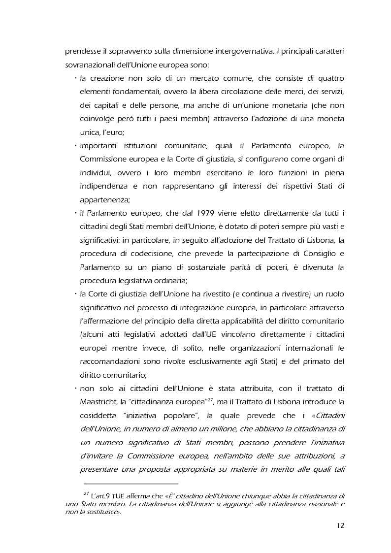 Anteprima della tesi: Il sistema politico europeo: quale modello di democrazia?, Pagina 15