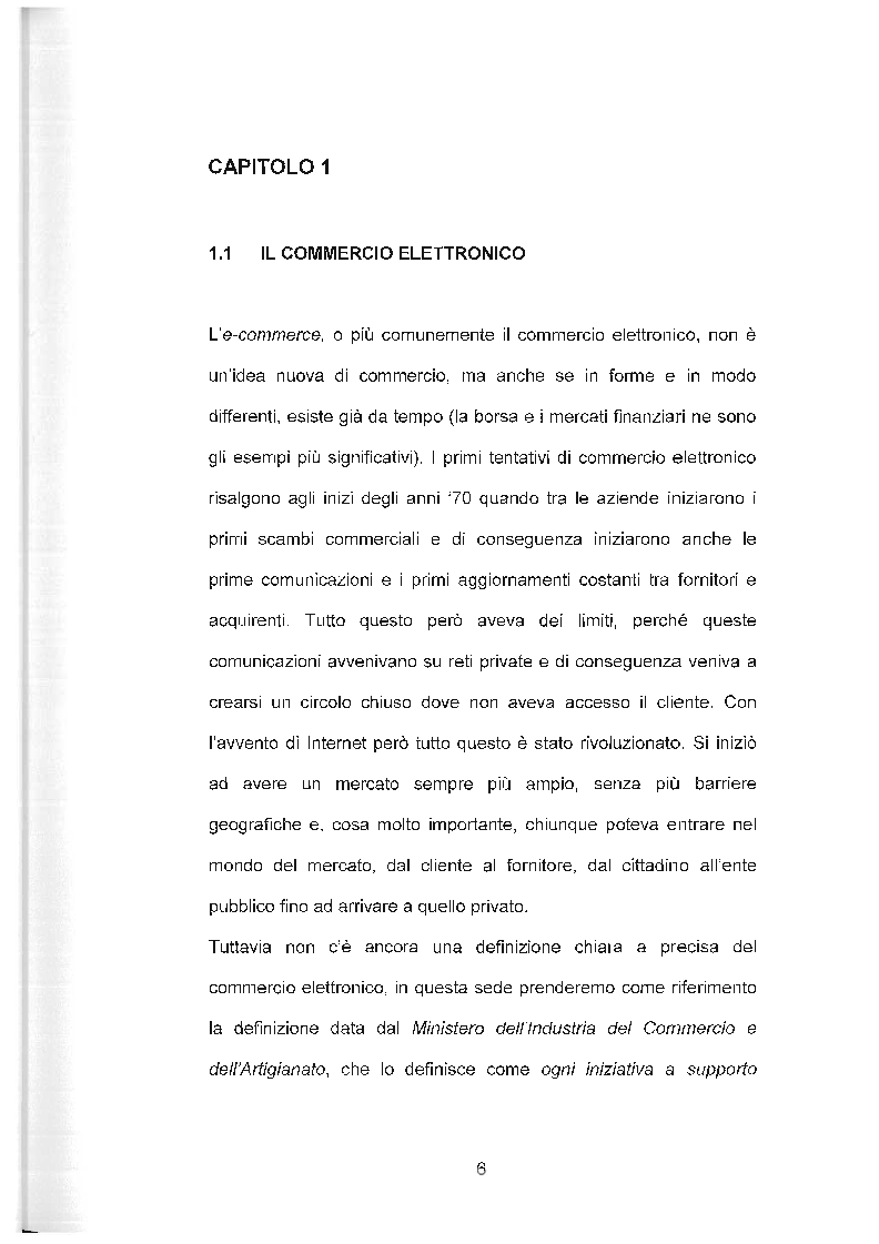 Anteprima della tesi: E-commerce: la vendita di corsi online, Pagina 5
