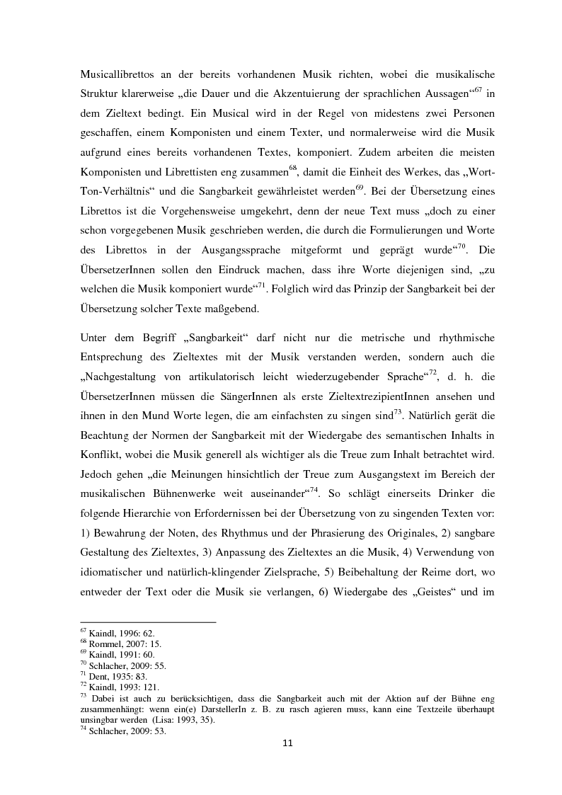Anteprima della tesi: Das Musical ''Elisabeth'', von Michael Kunze und Sylvester Levay: Übersetzung ins Italienische und Kommentar., Pagina 12