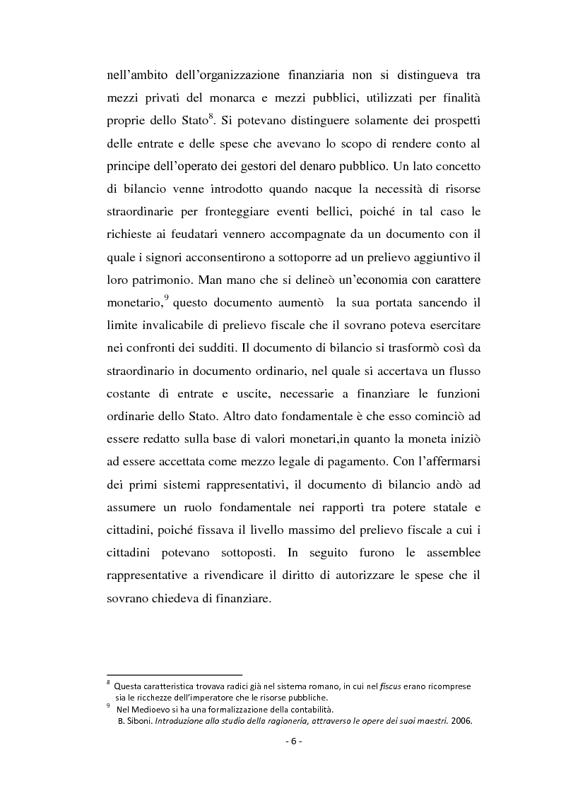 Anteprima della tesi: La riforma della legislazione di bilancio tra decentramento regionale e vincoli comunitari, Pagina 5