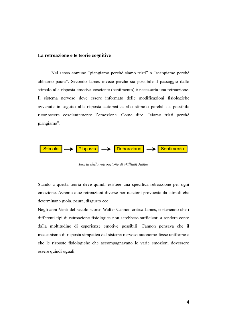 Anteprima della tesi: Psicologia della comunicazione: rilevazioni quantitative di processi emotivi, attentivi, percettivi., Pagina 5