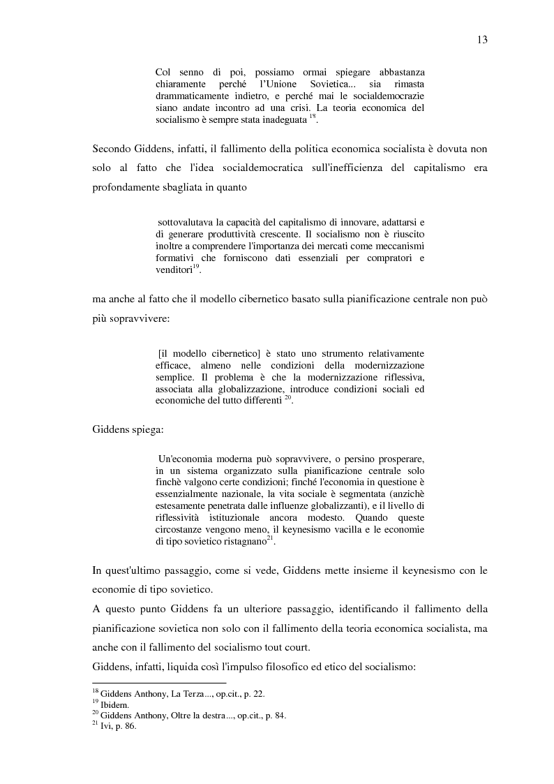 Anteprima della tesi: Sulla “Terza Via” problemi di identificazione e definizione, Pagina 12