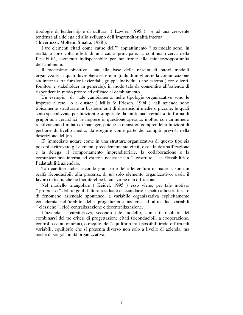 Anteprima della tesi: Politiche di gestione del personale orientate alle competenze., Pagina 8