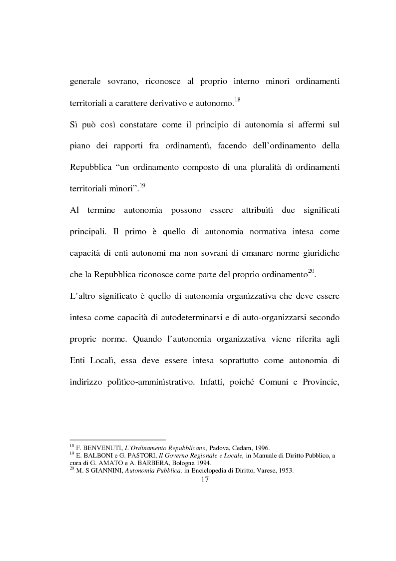 Anteprima della tesi: Scioglimento dei Consigli Comunali per infiltrazioni criminali, Pagina 4