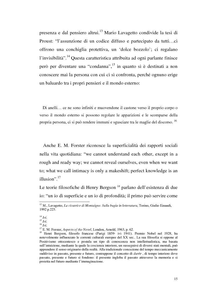 Anteprima della tesi: Mrs Ramsay-Agnes Pembroke: bugie al femminile in To The Lighthouse e The Longest Journey, Pagina 12
