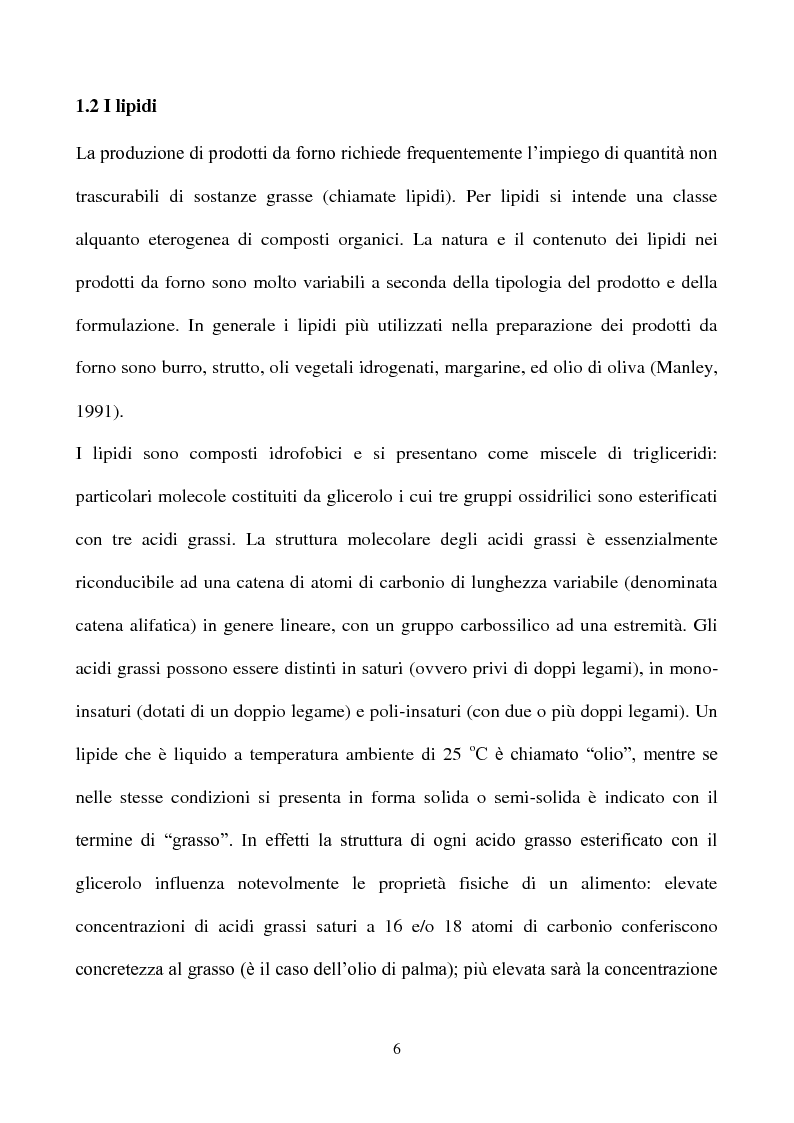 Anteprima della tesi: Studio dell’influenza delle matrici lipidiche sulla struttura del pane mediante l’Analisi d’Immagine, Pagina 6