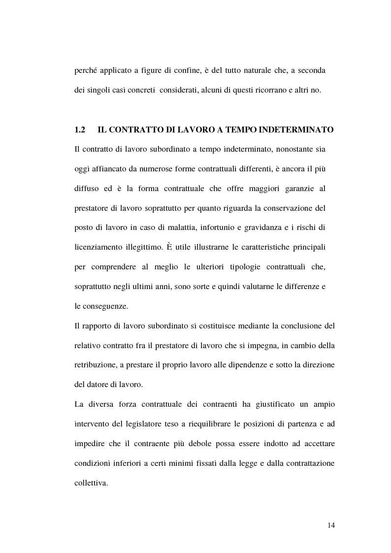 Anteprima della tesi: ll lavoro atipico tra flessibilità e precariato, Pagina 11